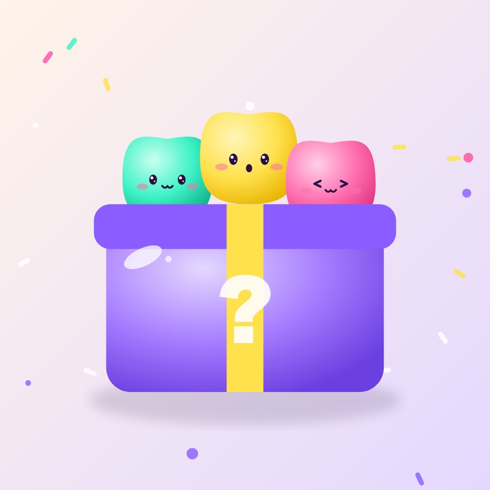 Box mystère 5 squishies POUIK