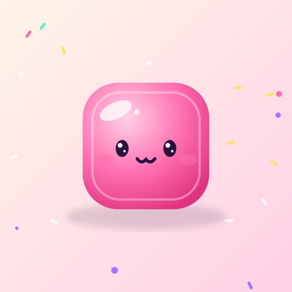 Gélato Cube POUIK parfum Fraise